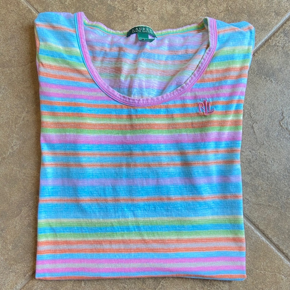 LIKE NEW- Ralph Lauren Night Shirt or Swim Cover-Up - Picture 2 of 8